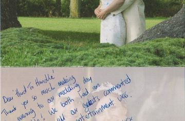 Amy and Andrew Wedding Band Review